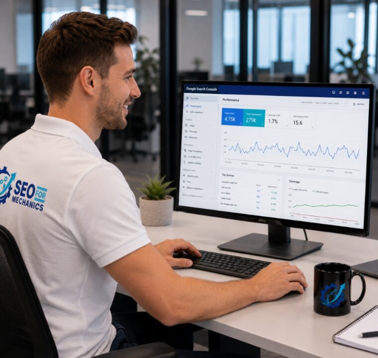 SEO for Mechanics staff working on Google Search Console