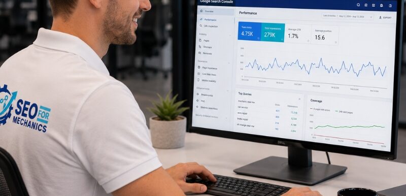SEO for Mechanics staff working on Google Search Console
