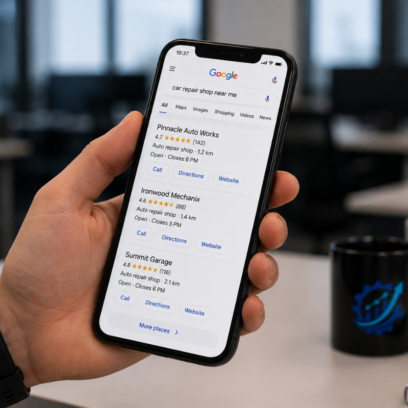 Word of mouth is not enough. Search is where the jobs are decided.